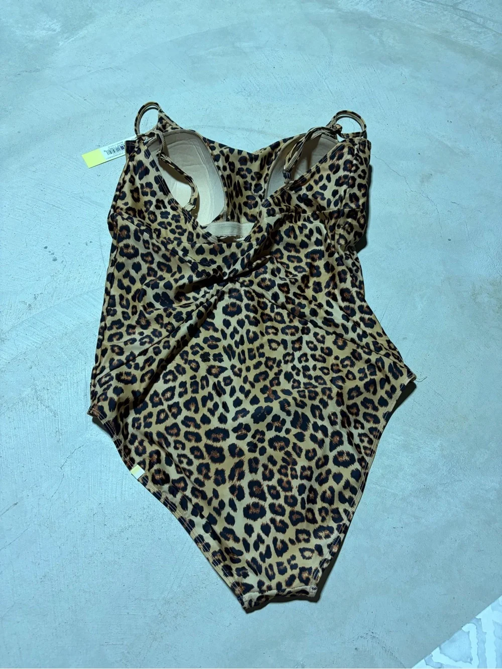Summersalt marina Leopard Print One-Piece Swimsuit 14LT